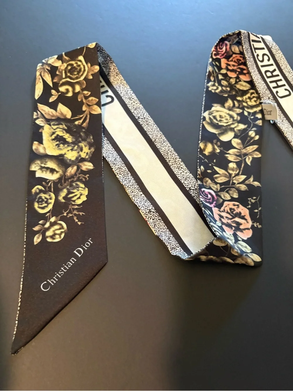 Fashion Silk Scarf Long Twilly